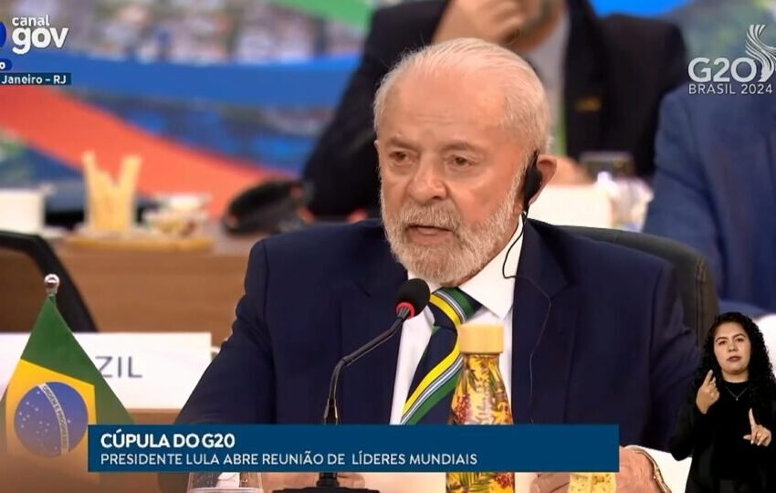  Lula diz que “mundo está pior” desde a crise de 2008 ao abrir cúpula do G20